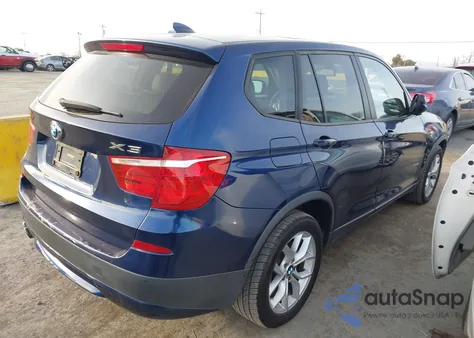2011 BMW X3 xDrive35I z USA, uszkodzony, nr VIN 5UXWX7C56BL731005